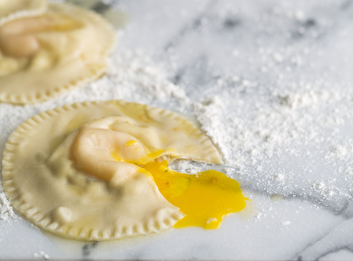 Homemade Egg Yolk Ravioli Main Courses Feast Magazine