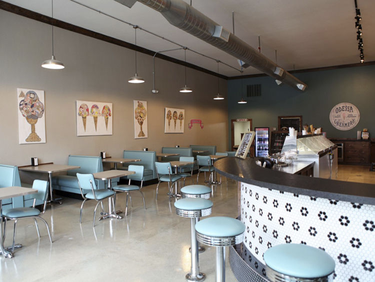 Odessa Creamery Serves HandDipped Ice Cream, Burgers and Malts in