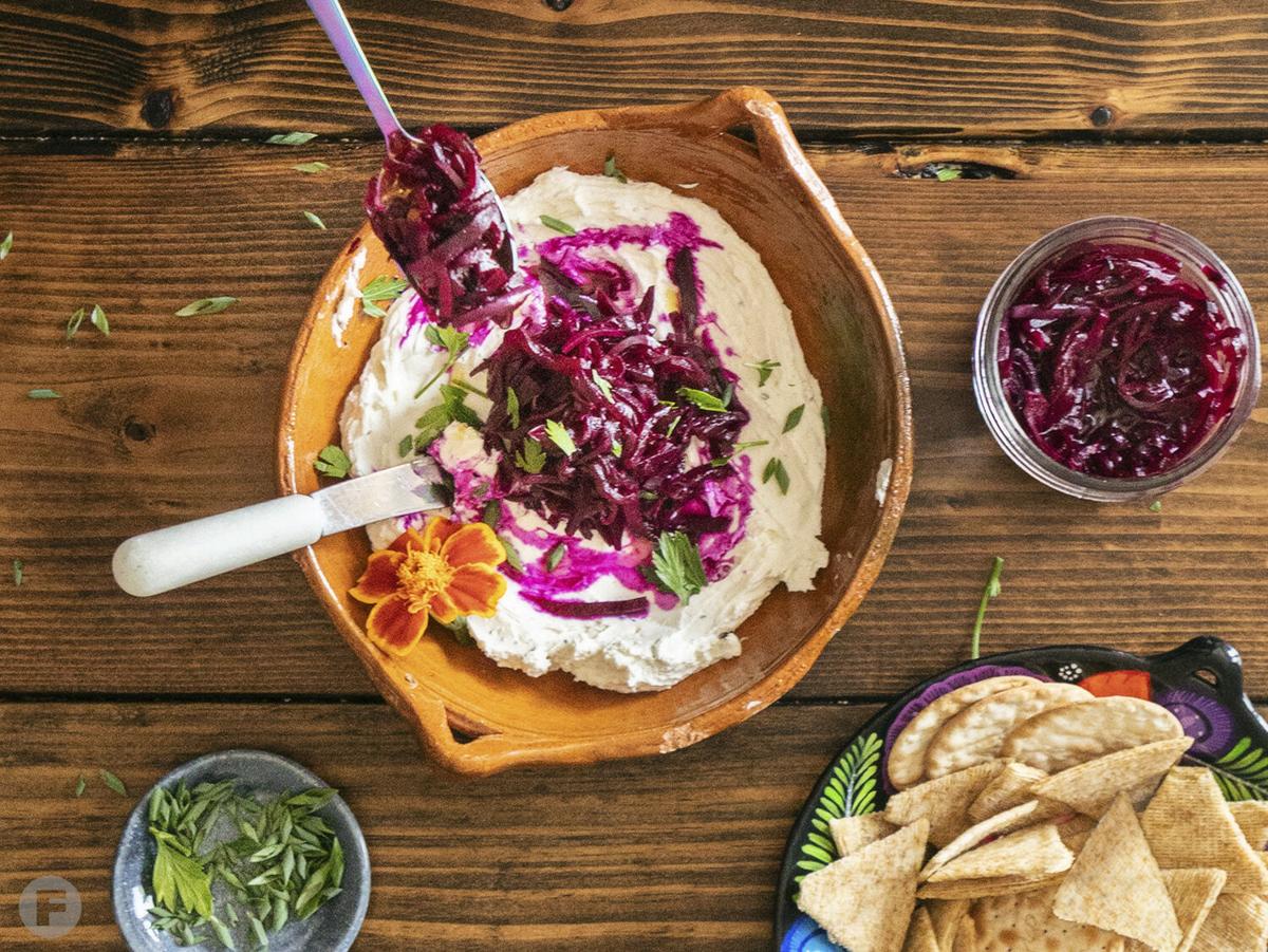 Fermented Apple and Beet Chutney