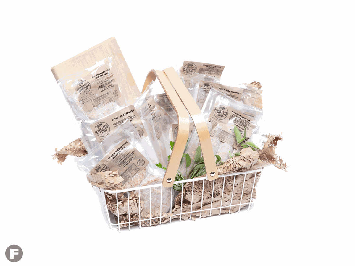 Brat and Burger Sampler Box from Meadowlark Farm