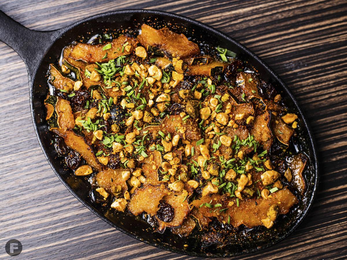 Thai-Inspired Acorn Squash Casserole