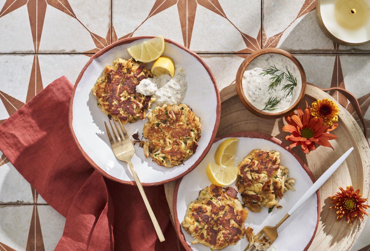 Crab Cakes with Tartar Sauce