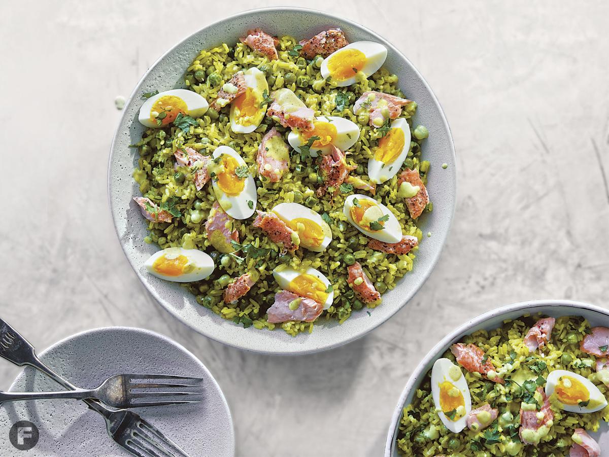 Thai-Inspired Salmon Kedgeree