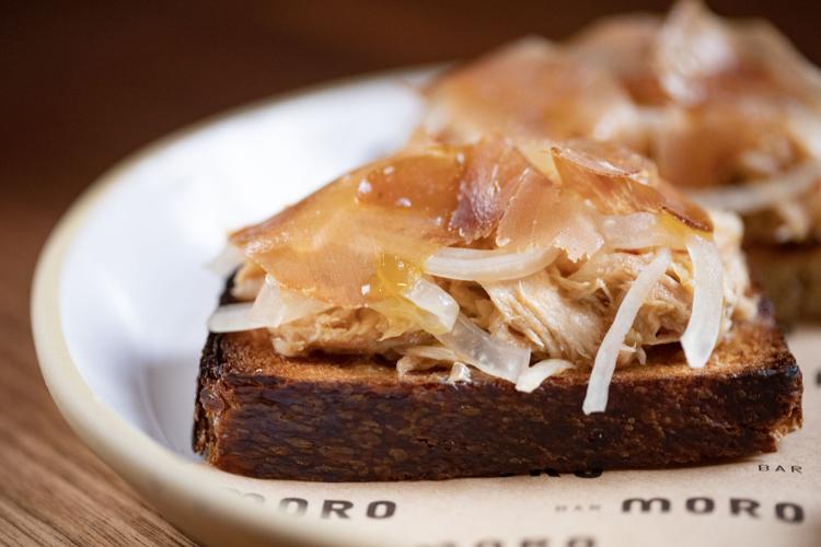 Bar Moro tuna toast