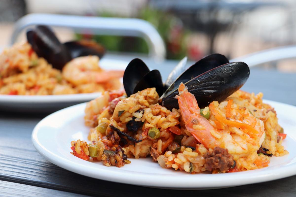 For a summertime treat, try Paella on the Patio at Robust
