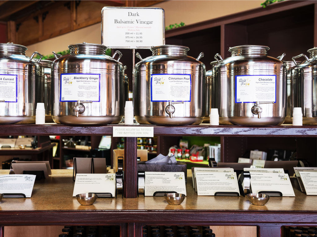 The Tasteful Olive Is a Haven for Infused Olive Oils and Vinegars