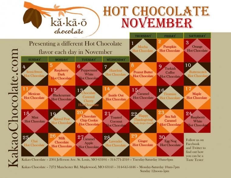 THE FEED Kakao Selling Different Flavor of Hot Chocolate Every Day in