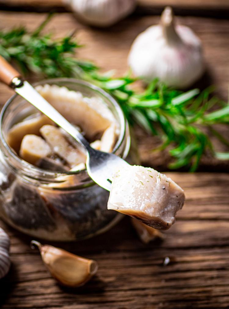 Eating pickled herring on New Year's Eve could give you good luck