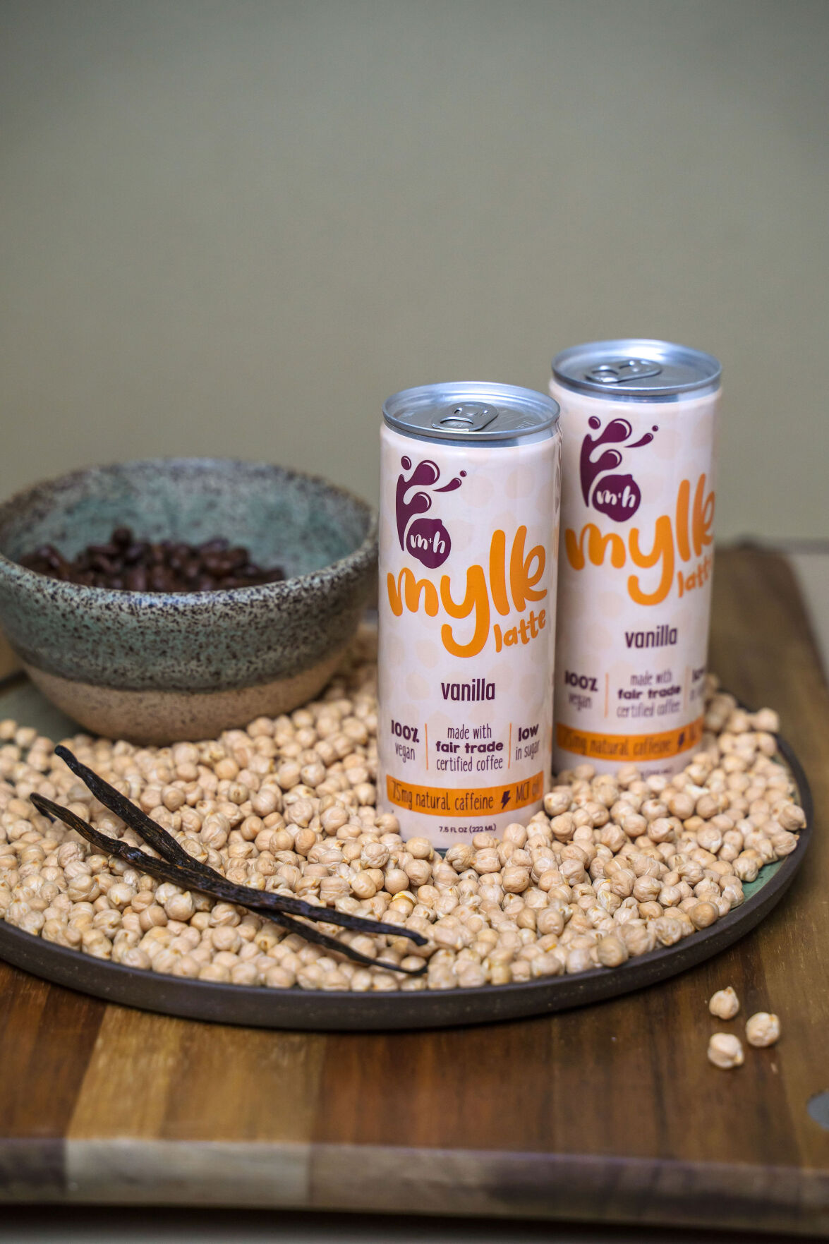 Mylk and Hummus launches new chickpea-based canned lattes