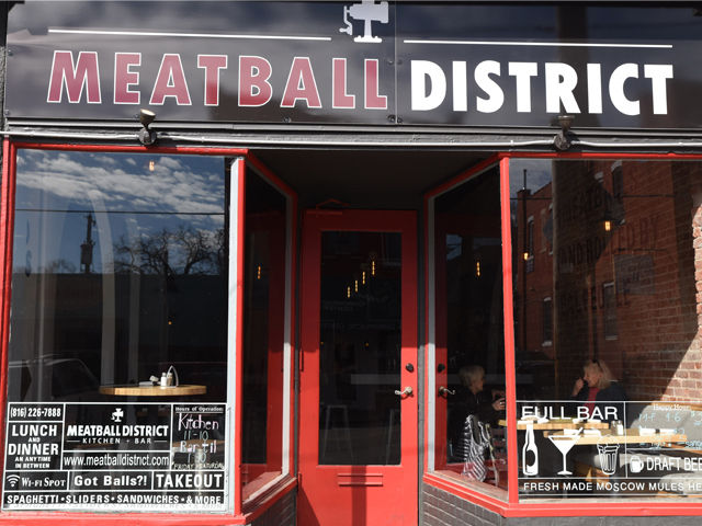 the kitchen meatball bar