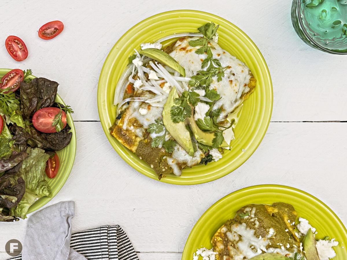 Farmers' Market Enchiladas