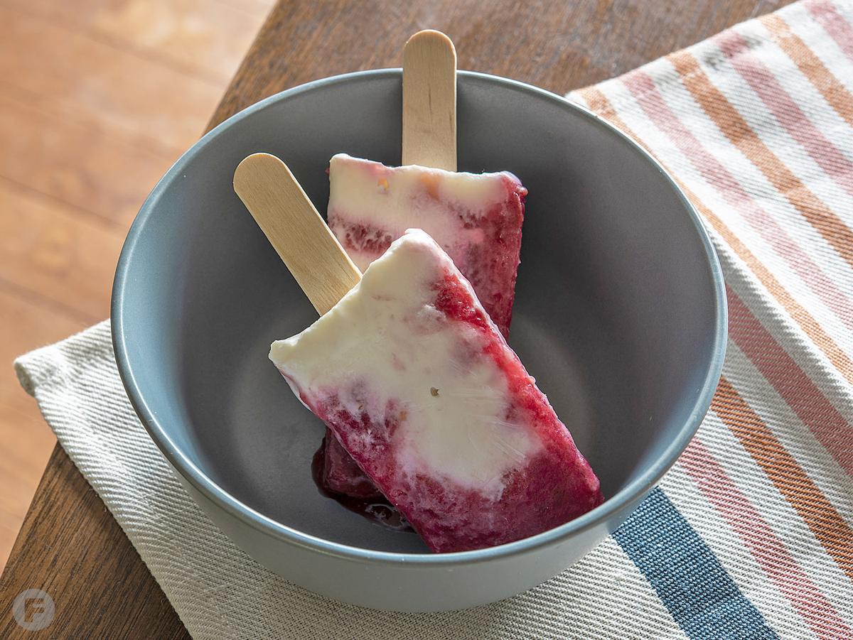Plum Yogurt Ice Pops Sweets Feastmagazine Com A summer refreshing treat for our little ones: plum yogurt ice pops sweets