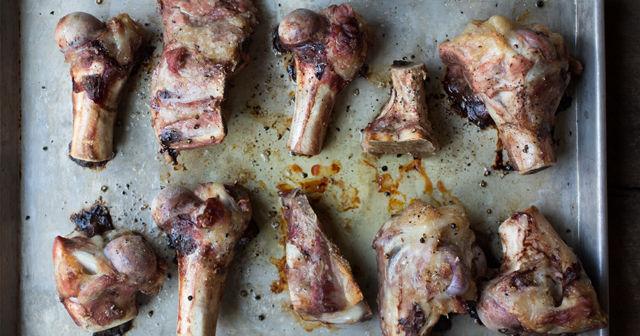 Shichimi-Rubbed Chicken Thigh “Ribs”