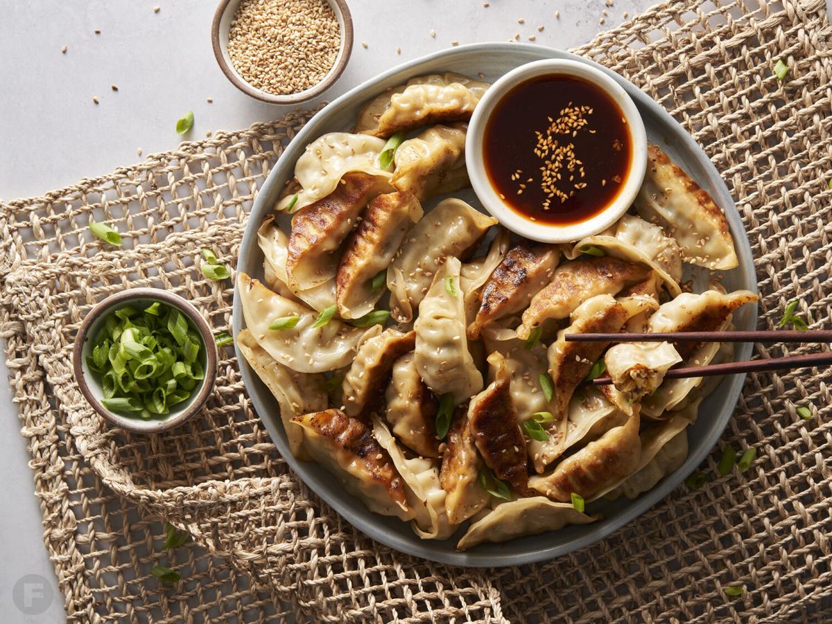 Mushroom Potstickers