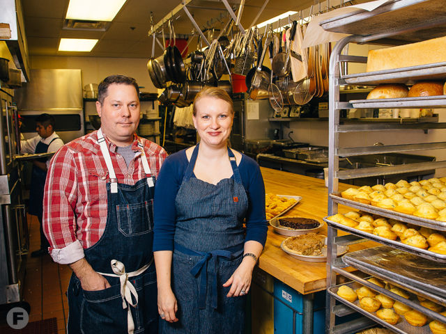 Outstanding Pastry Chef: Megan Garrelts, Rye and Outstanding Restaurant: Colby and Megan Garrelts. Bluestem