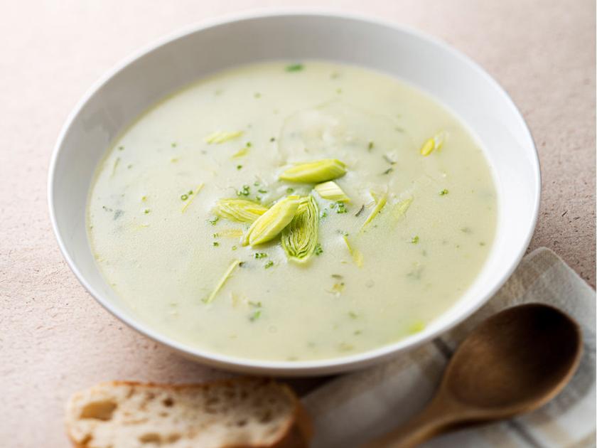 Vegan PotatoLeek Soup Vegetarian Feast Magazine