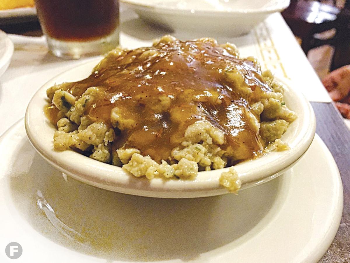 The Anvil Saloon & Restaurant Liver Dumplings