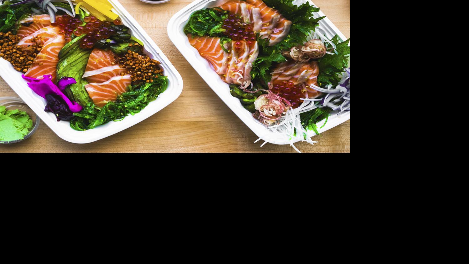 Today S Takeout Sashimi Rice Bowls From Indo St Louis Feastmagazine Com