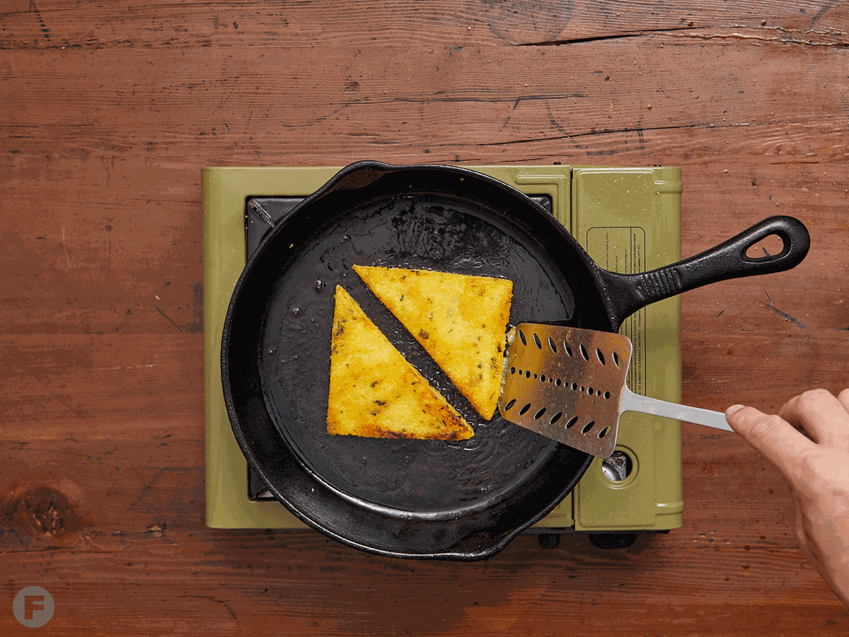 Bring the sizzle (in a pan).