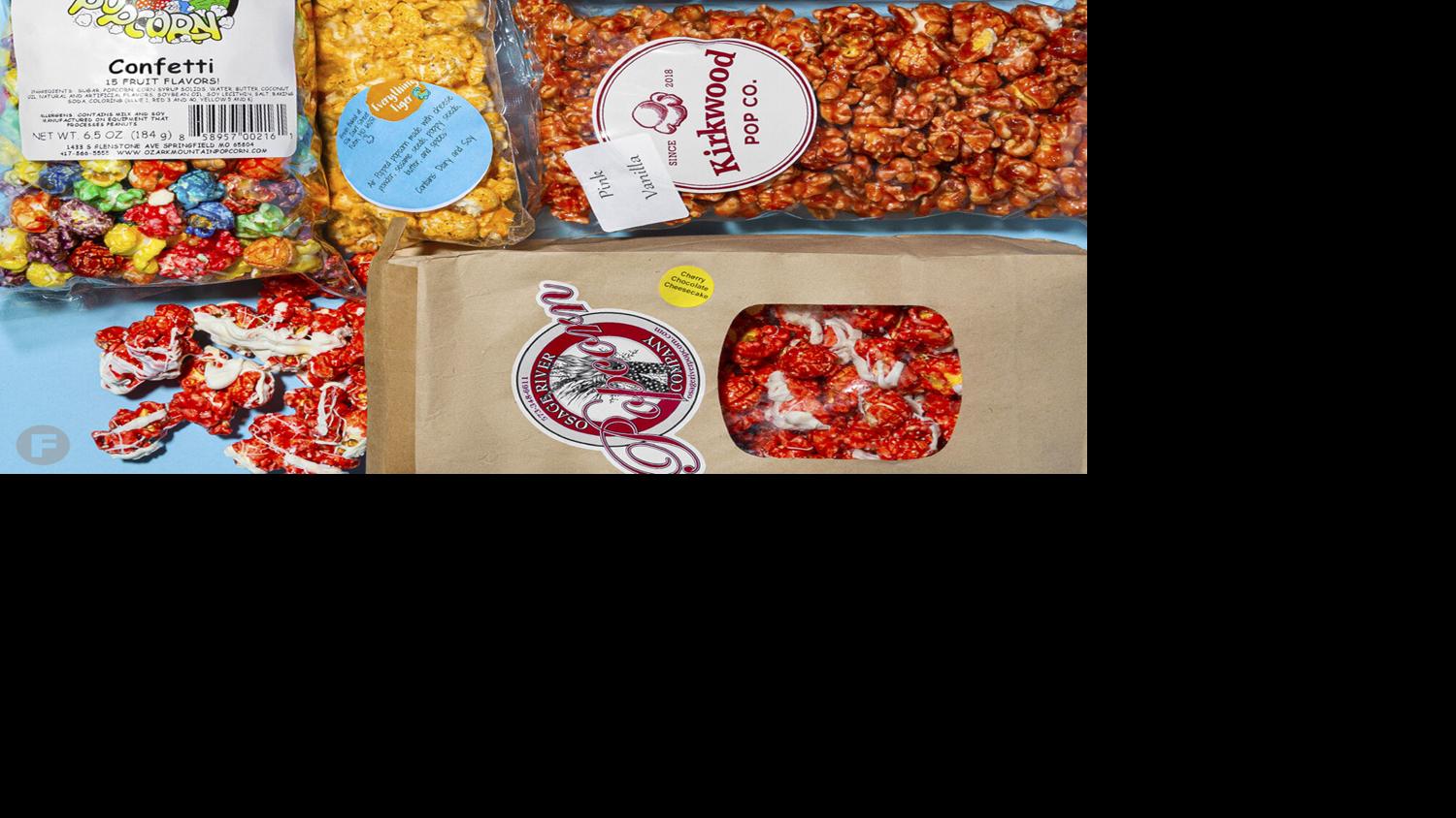 Pop Over To One Of These Missouri Spots For Popcorn Made With Fun Flavors Dine Feastmagazine Com For many a moviegoer, the popcorn and candy are part of the whole cinematic experience. popcorn made with fun flavors
