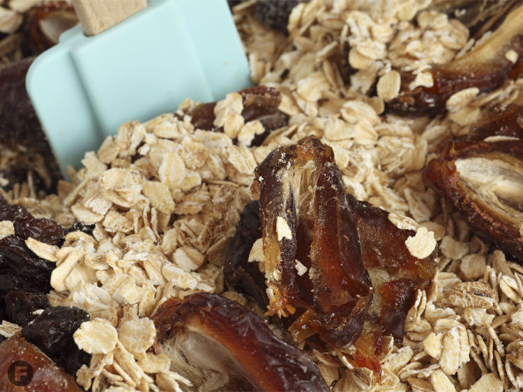 Granola with Date Syrup and Sugar