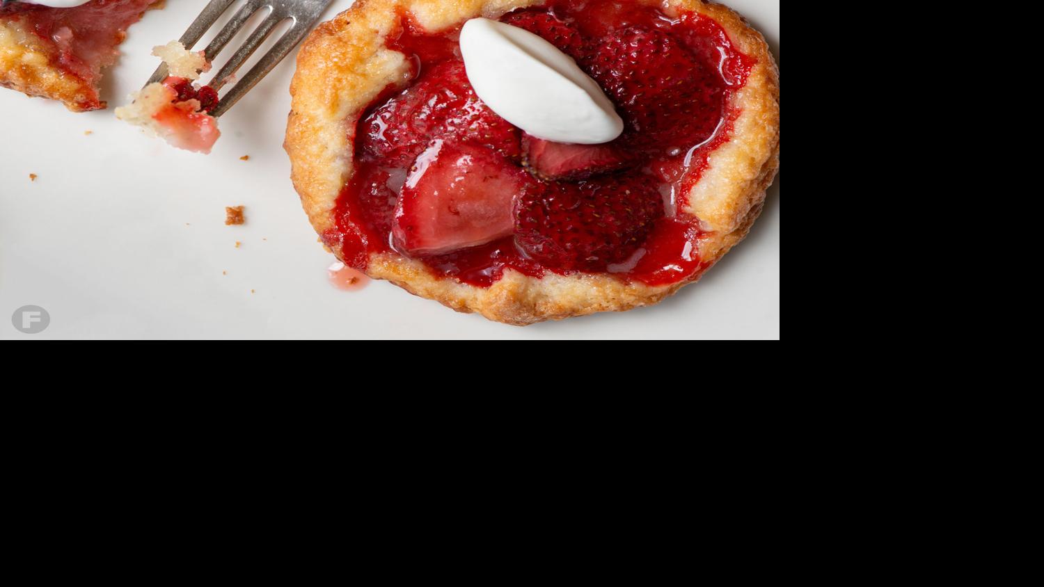 Fresh Strawberry Galettes Sweets Feastmagazine Com