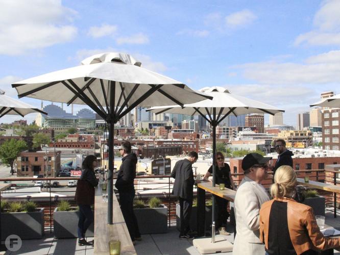 Percheron, the Crossroads Hotel’s Luxe Rooftop Bar, Now Open, Serving