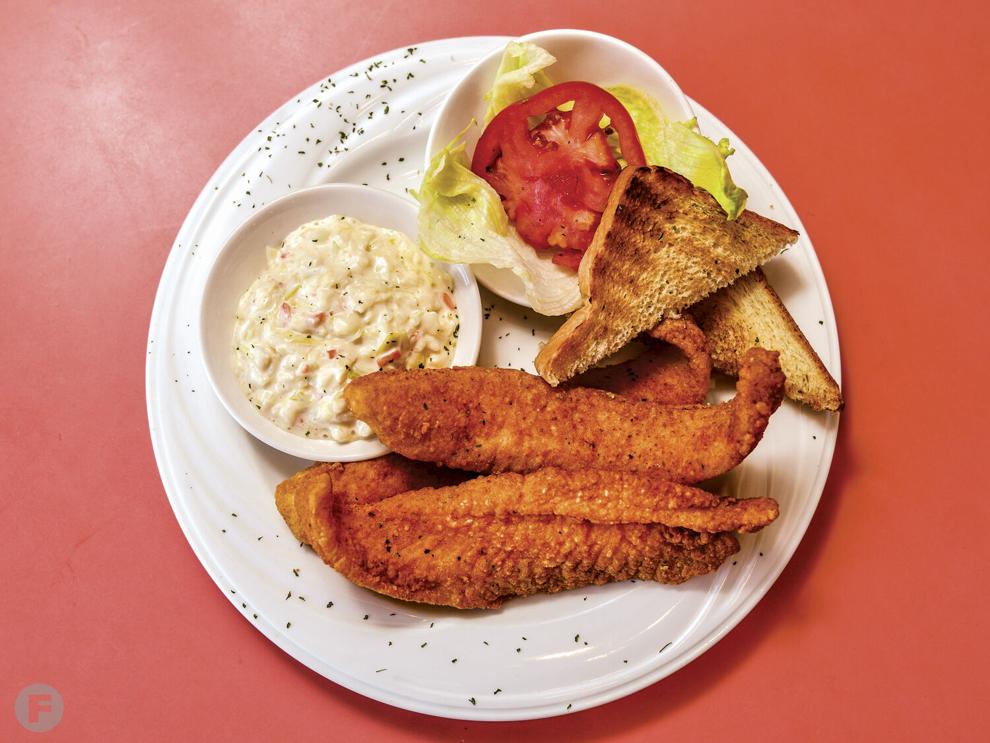 Today's Takeout Fried Fish Plate from South Florida Style Chicken and Ribs