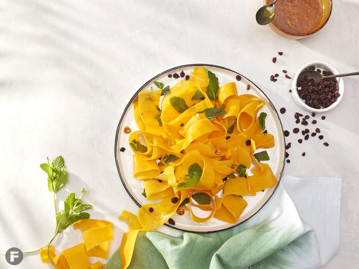 Moroccan-Spiced Butternut Ribbons