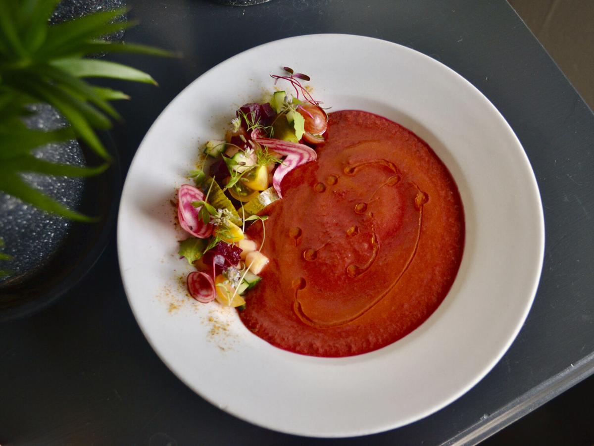 This gazpacho from Columbia's Cherry Street Cellar will help you cling