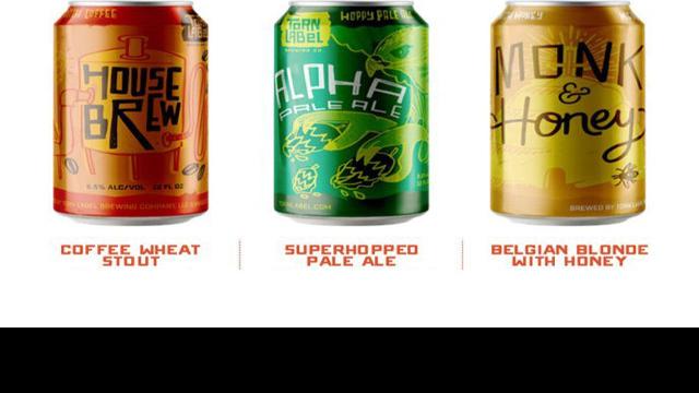 Torn label house brew
