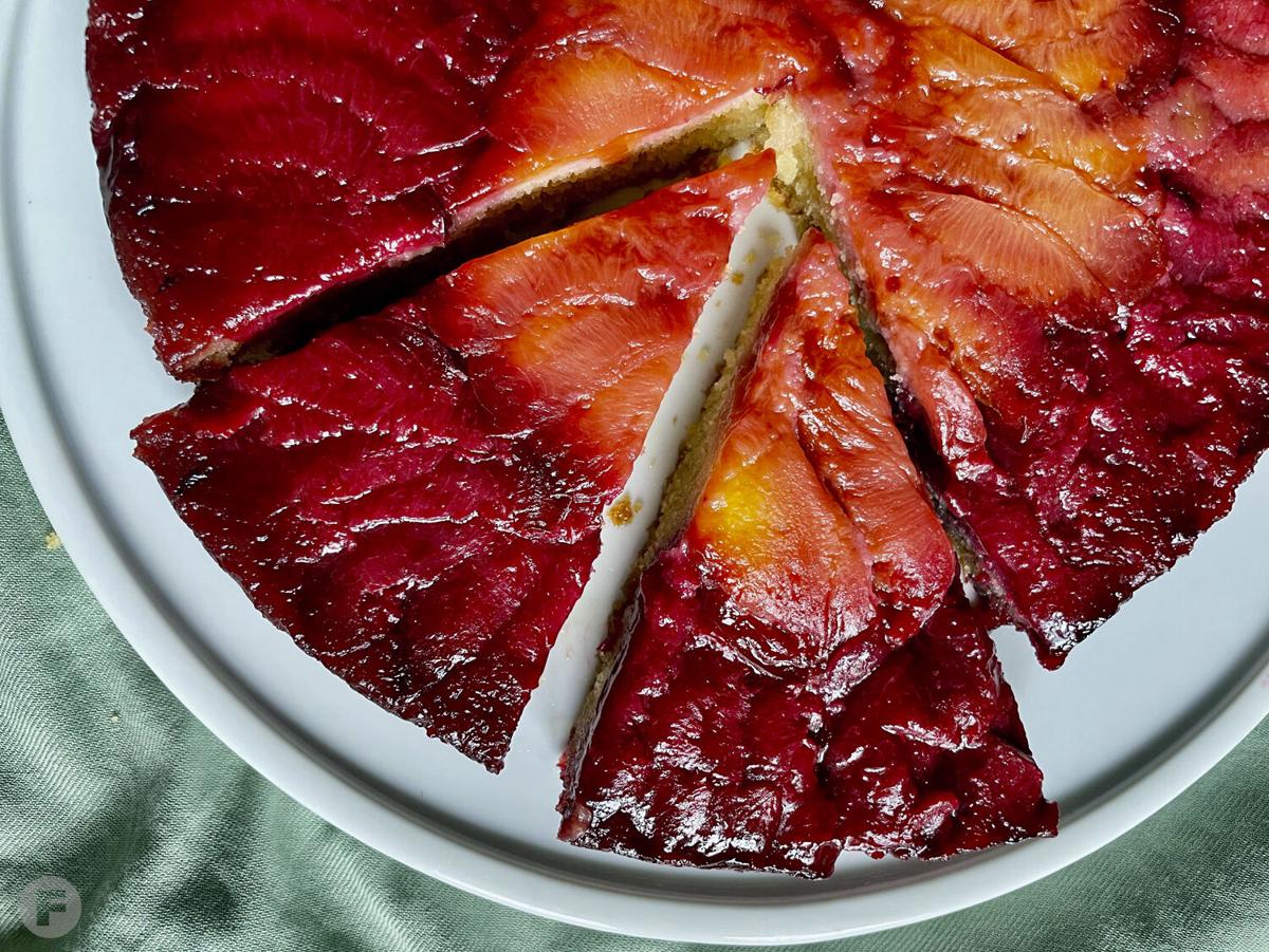 Plum Upside-Down Cake