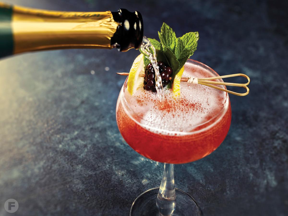 Blackberry-Ginger Bramble