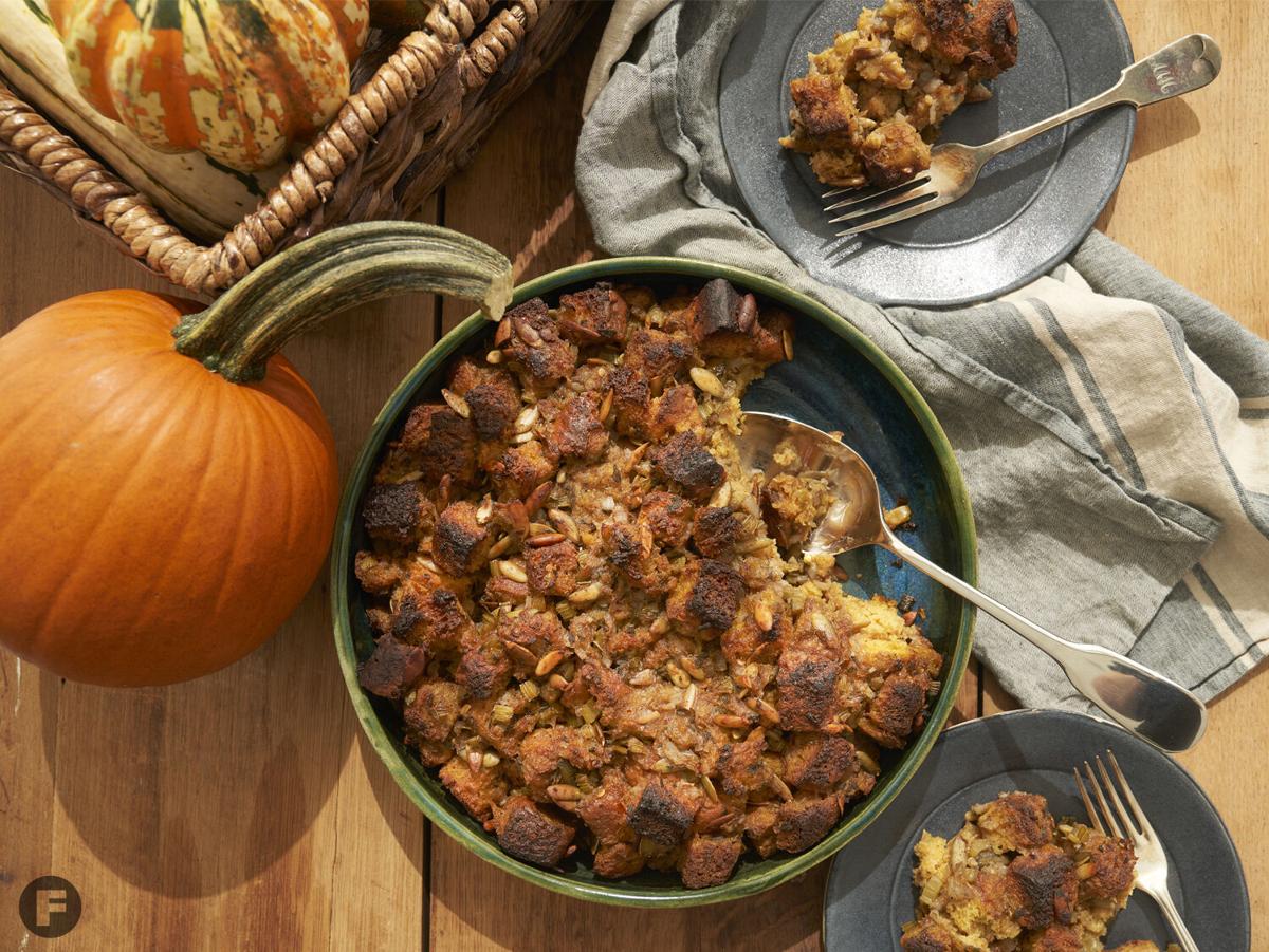 Pumpkin Bread Stuffing