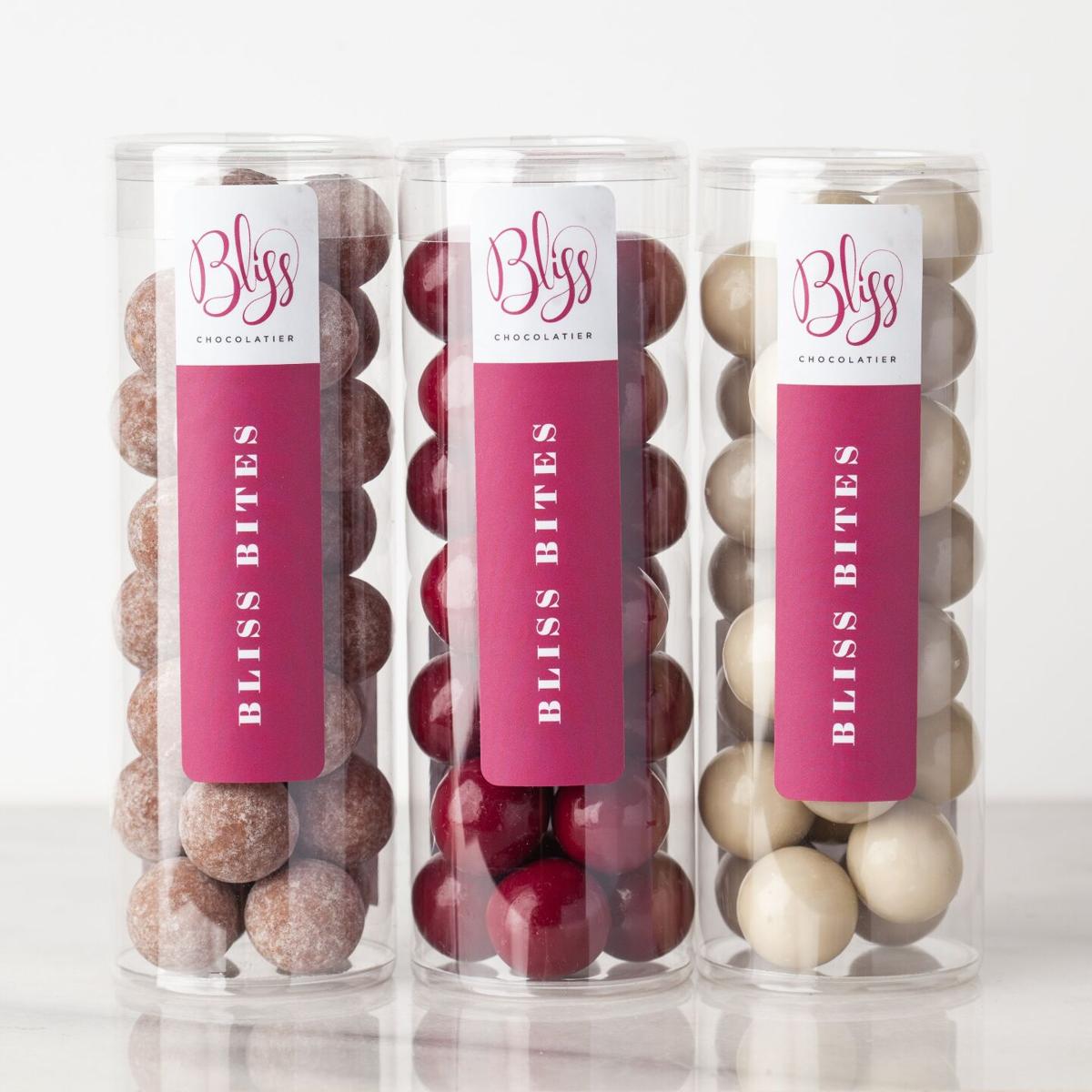 Bliss Chocolatier, a familyowned confections company, offers beautiful