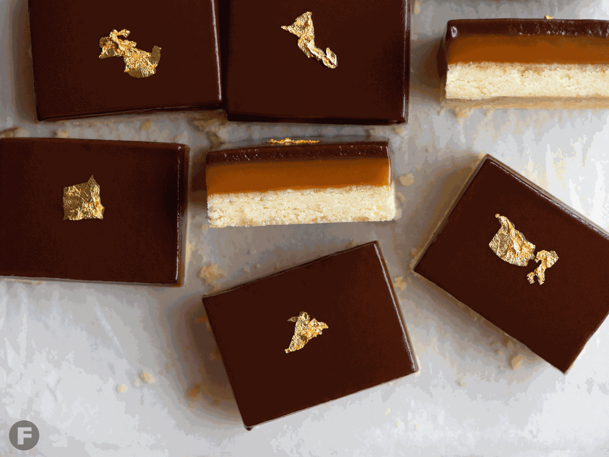 Salted Caramel Millionaire Bars