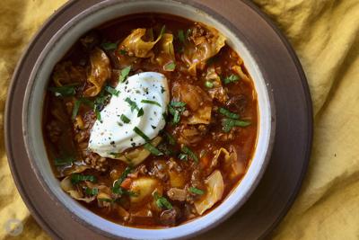 Sweet and Sour Cabbage Stew