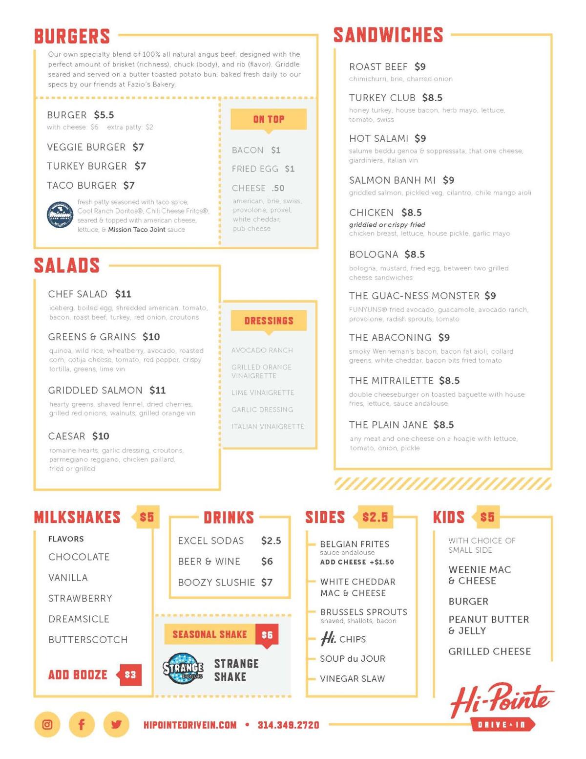 Mike Johnson's HiPointe DriveIn Opens January 5 St. Louis