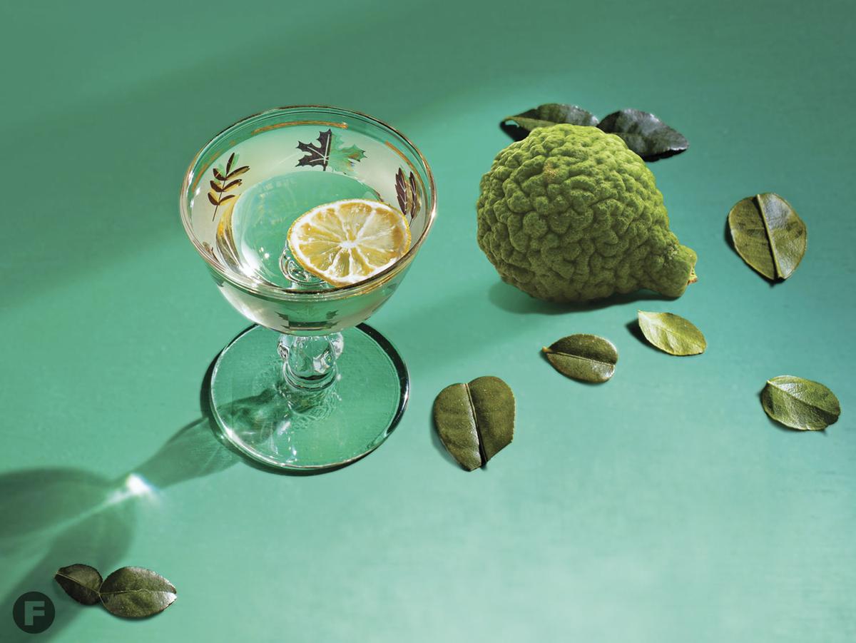 Makrut lime cocktails