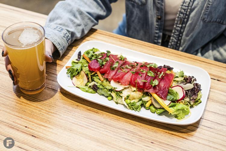 Bar K fresh ahi salad