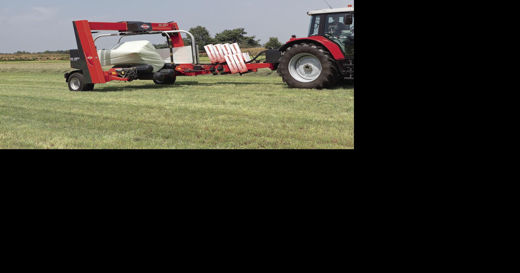 New Kuhn Large Square Bale Wrapper | Company News | feedlotmagazine.com