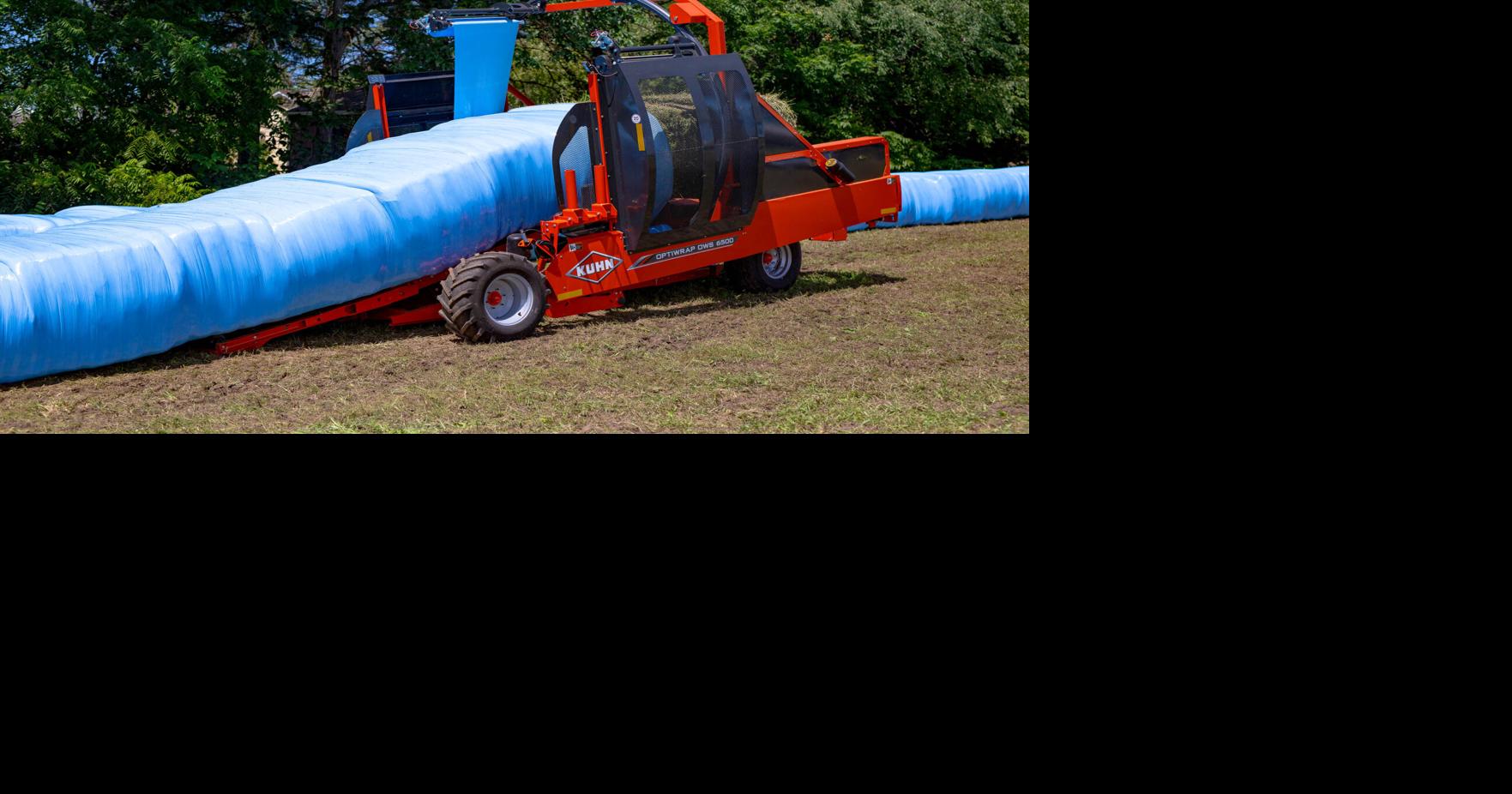 KUHN OWS 6500 Round & Square Bale Inline Wrapper | Company News ...