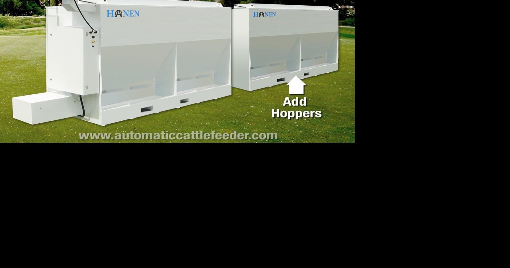 Hanen Automatic Cattle Feeder Model LSF12 Engineered to Expand for