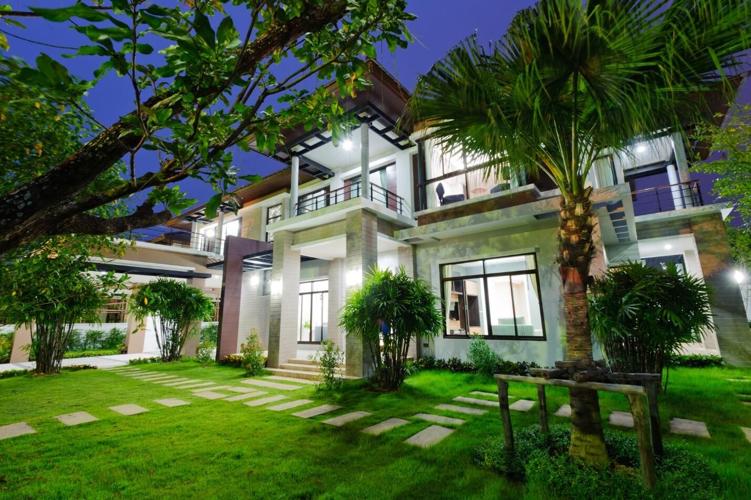 A large well-lit house with all impact windows for safety