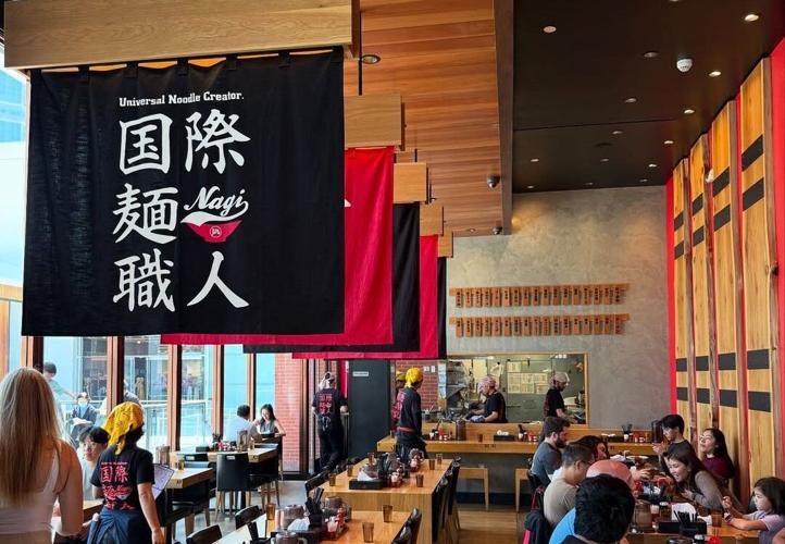 Ramen Nagi cafe view