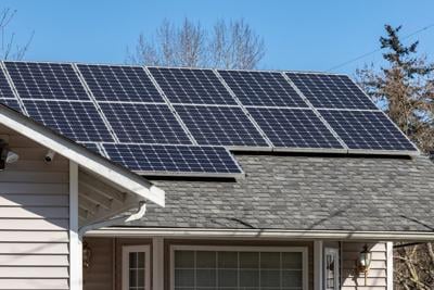 Placing solar panels on your roof is one way to blend luxury homes with eco-friendly solutions