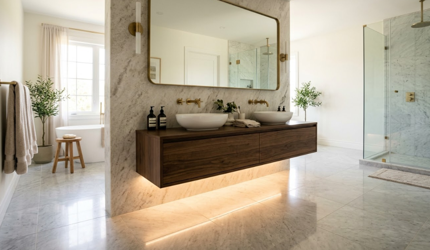 5 Floating Vanity Ideas That Make Any Bathroom Look Bigger