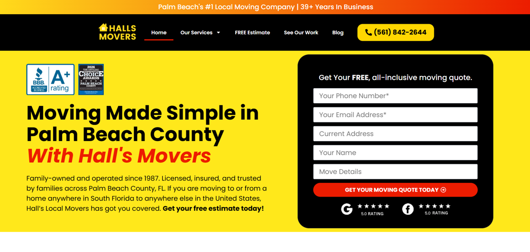 5 Trusted Moving Companies in West Palm Beach for Residential Moves in 2026