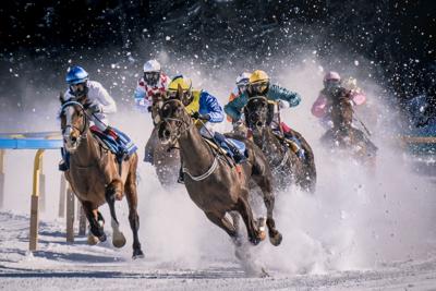 Sport of Horse Racing Differs Worldwide - horses racing in the snow