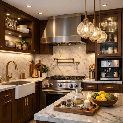 Small Footprint, Maximum Elegance: Layout Strategies for Achieving a Luxurious, Functional Kitchen